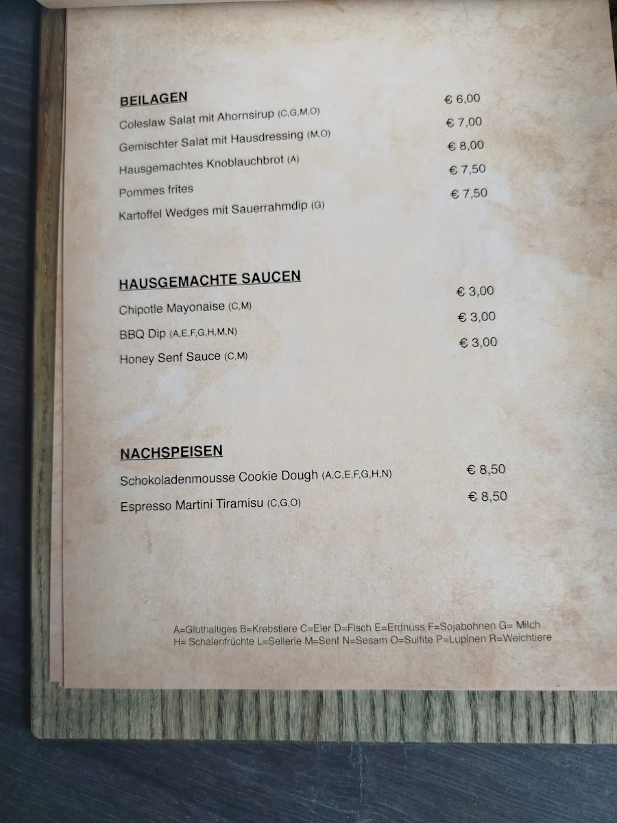 Speisekarte photo 3