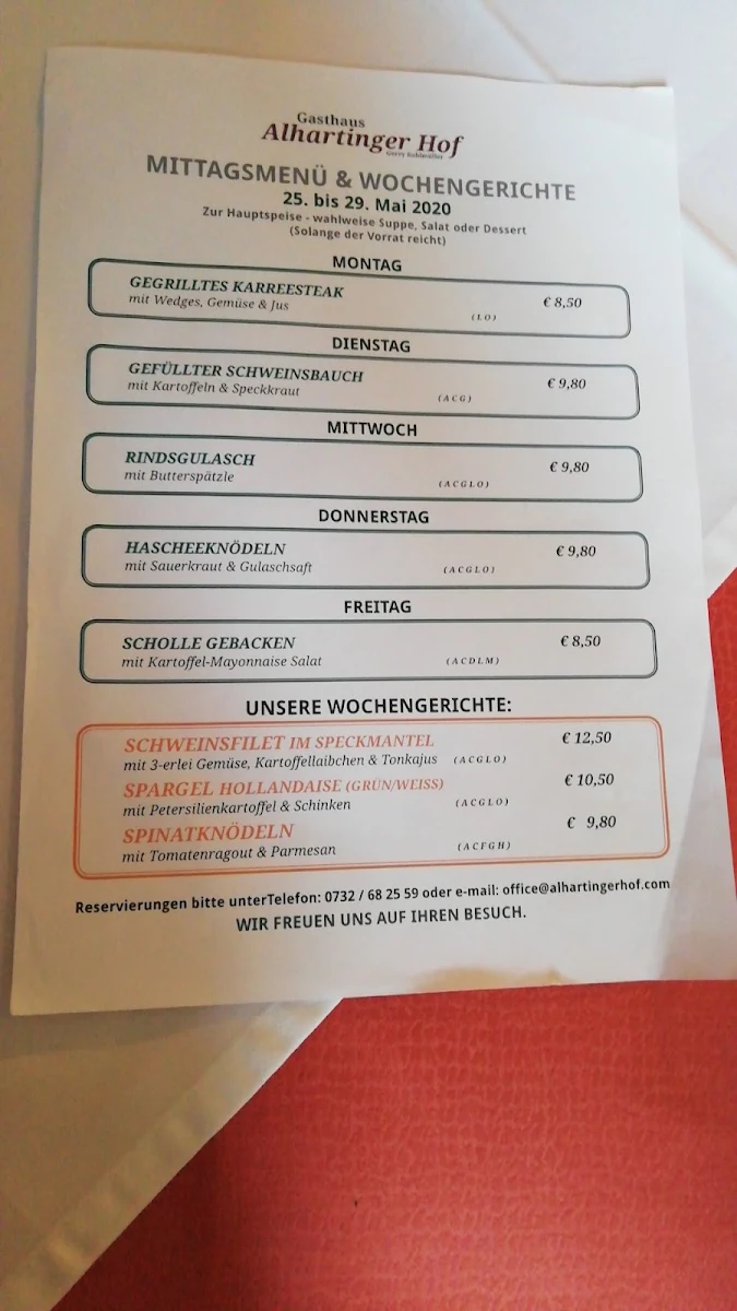 Speisekarte photo 3