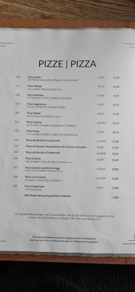 Speisekarte photo 5