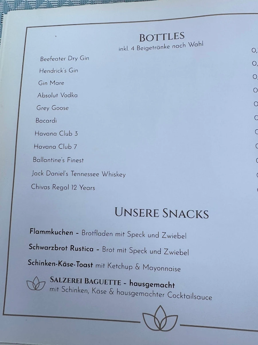 Speisekarte photo 2