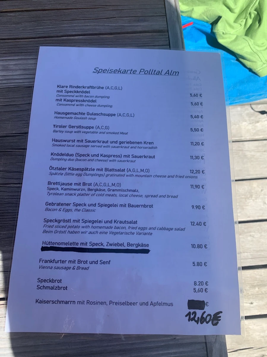 Speisekarte photo 1