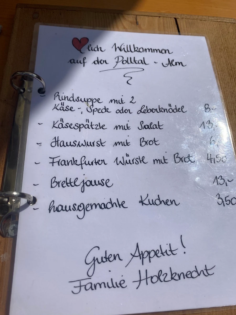 Speisekarte photo 2