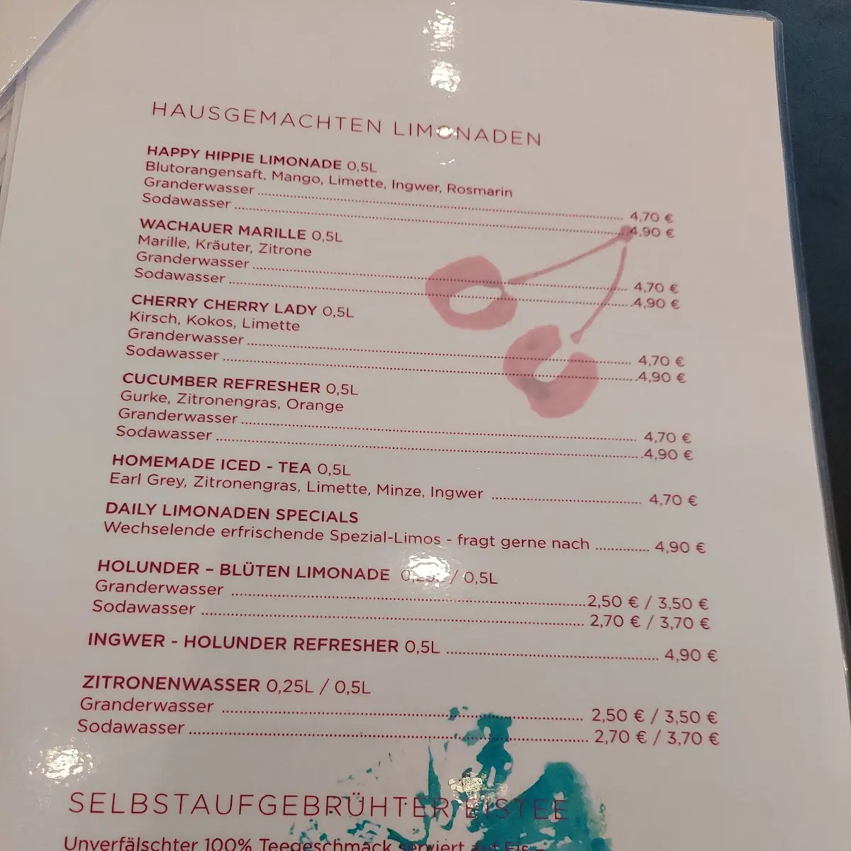 Speisekarte photo 4