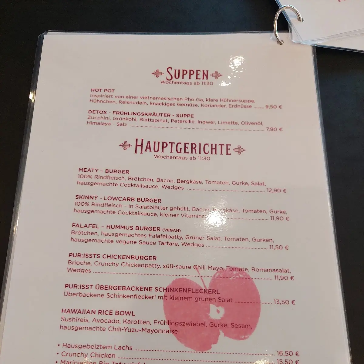 Speisekarte photo 5
