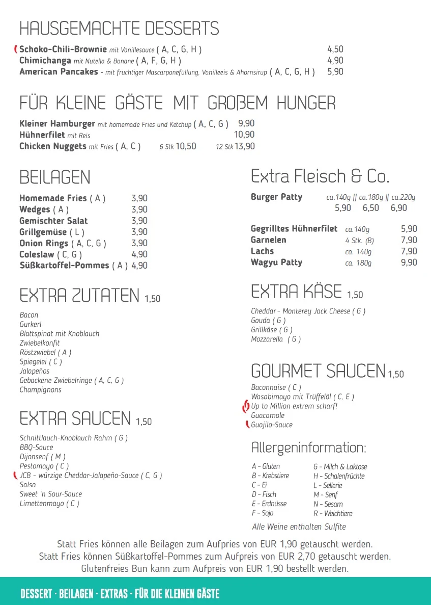 Speisekarte photo 3