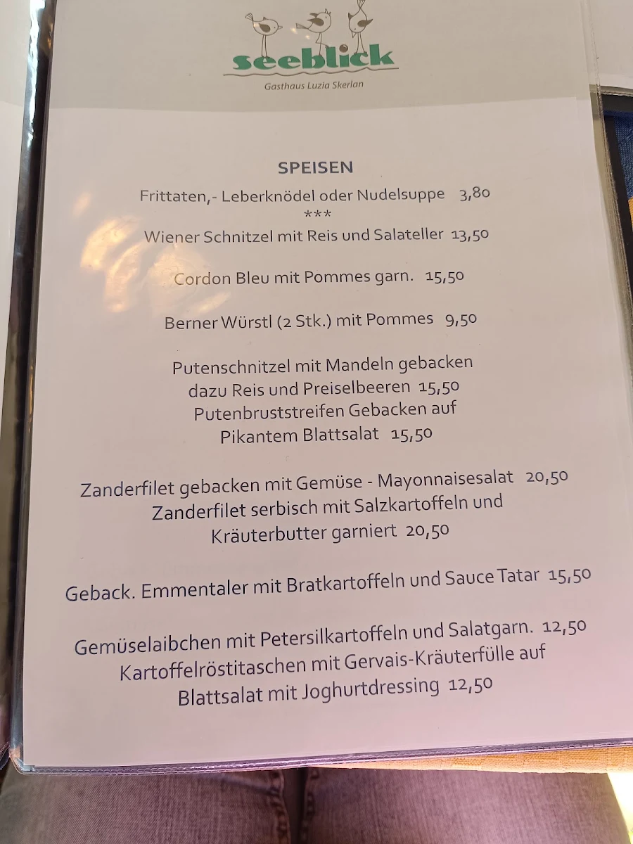 Speisekarte photo 1