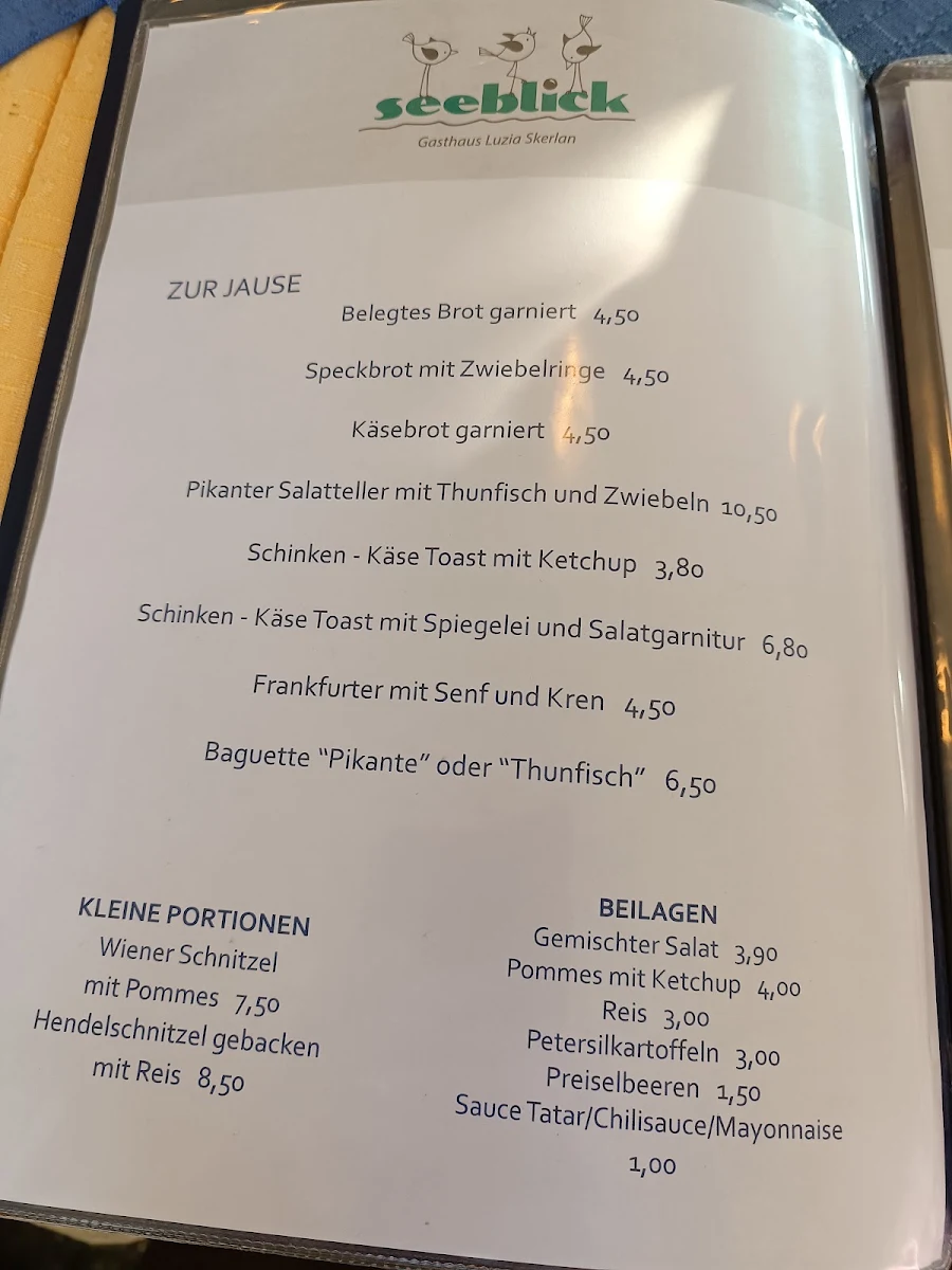 Speisekarte photo 2