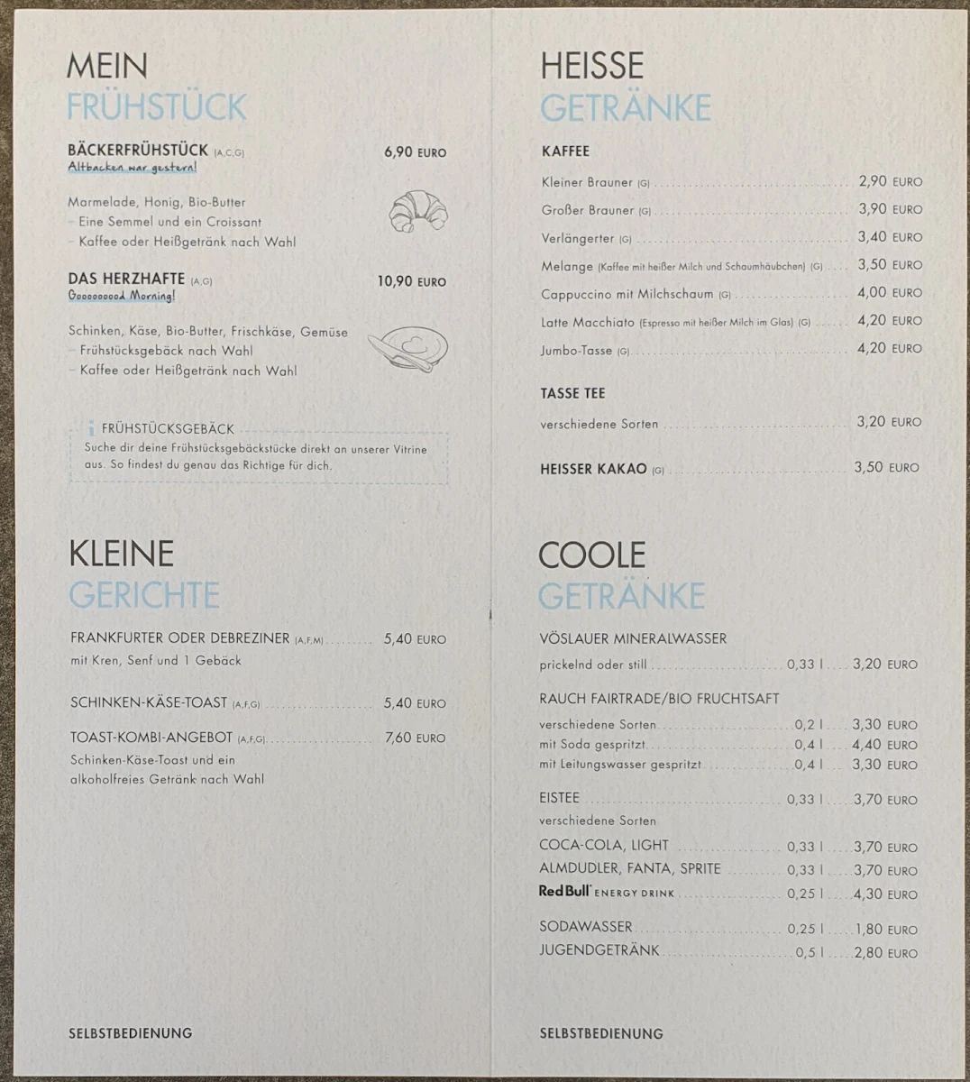 Speisekarte photo 4
