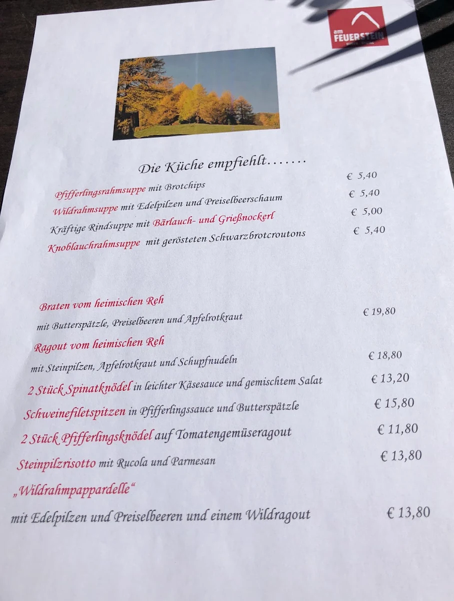 Speisekarte photo 5