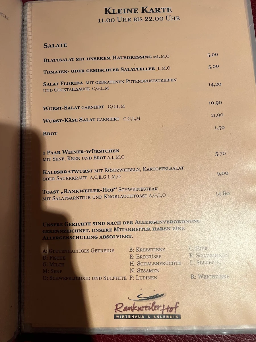 Speisekarte photo 2