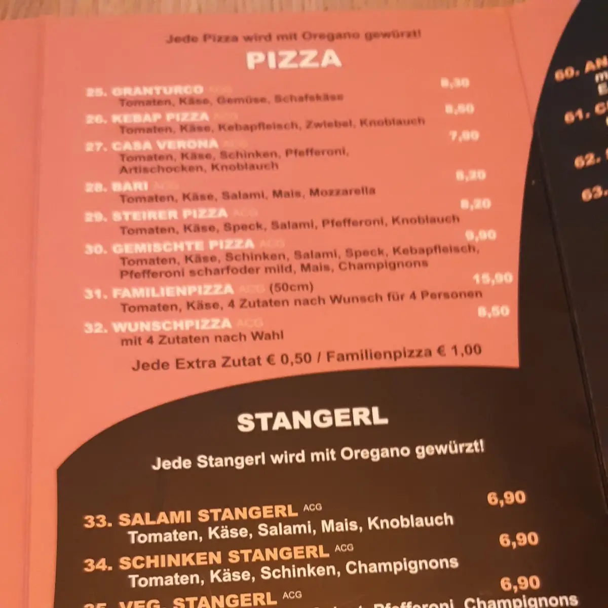 Speisekarte photo 6