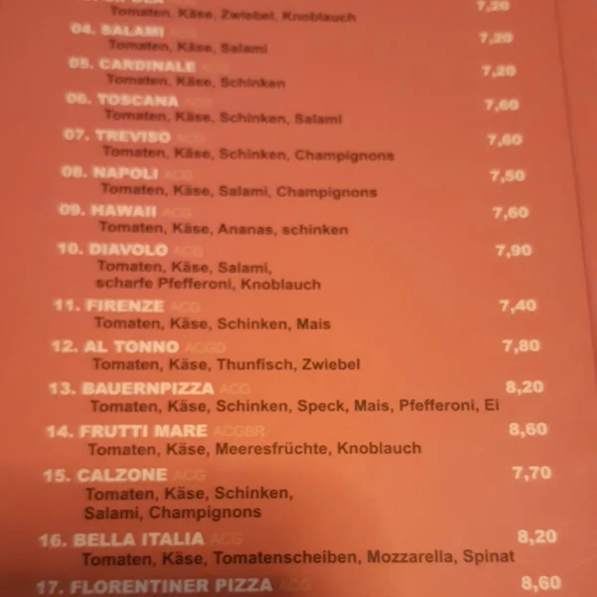 Speisekarte photo 8