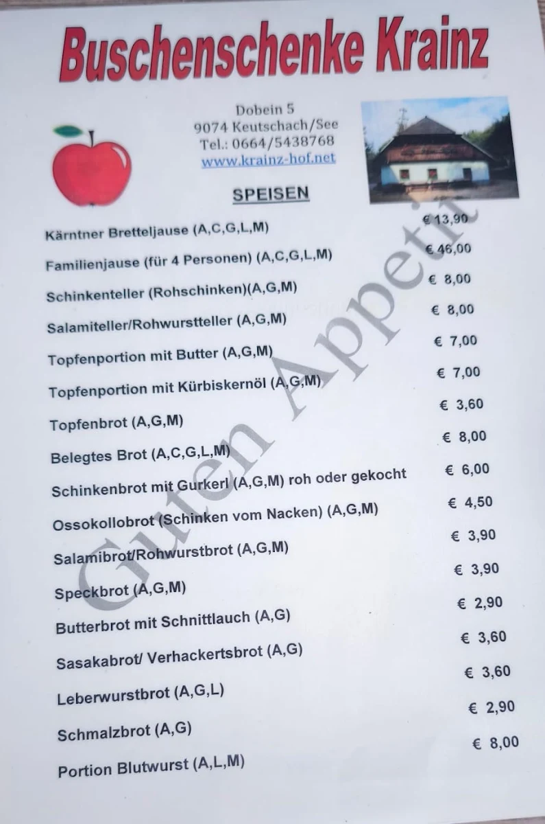 Speisekarte photo 1