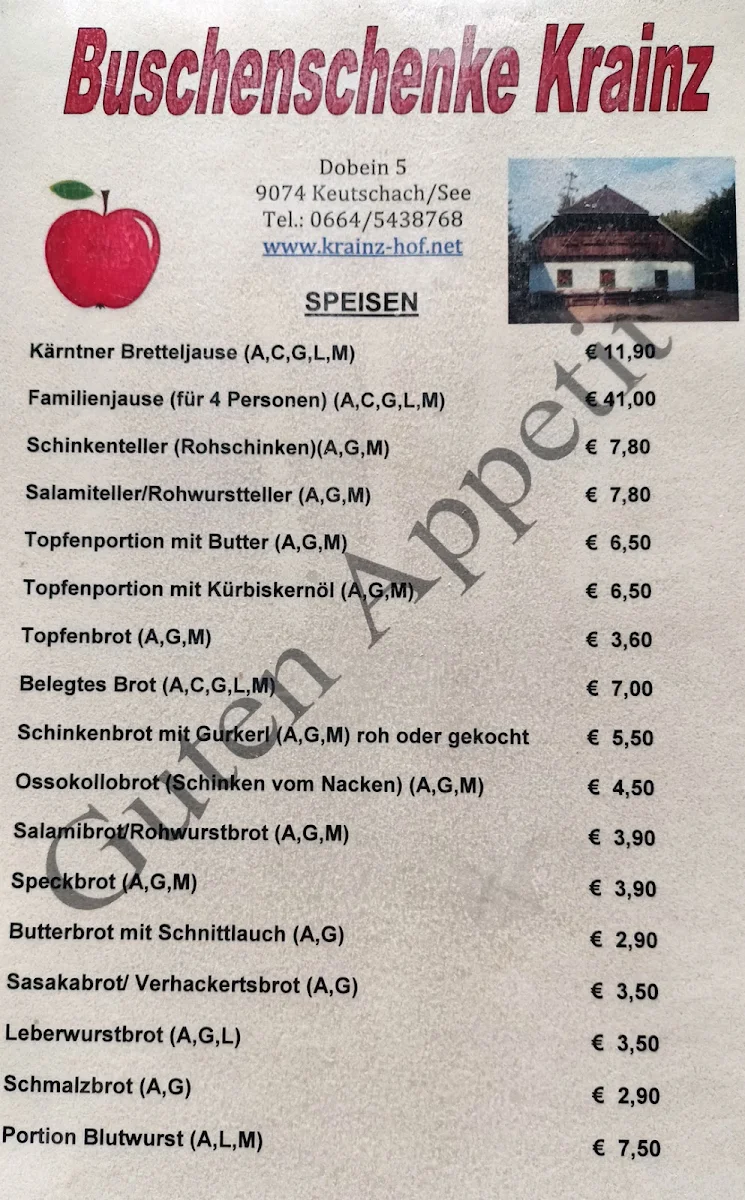 Speisekarte photo 4