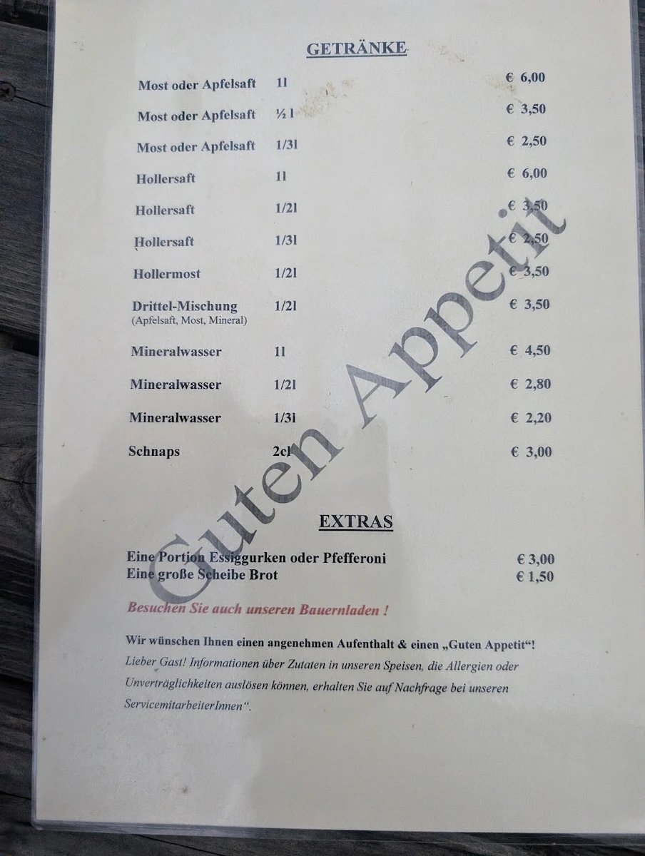 Speisekarte photo 6