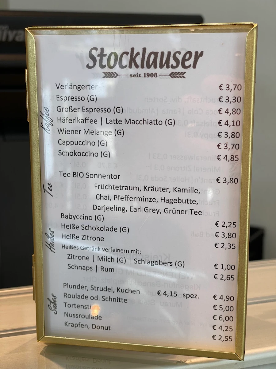 Speisekarte photo 2