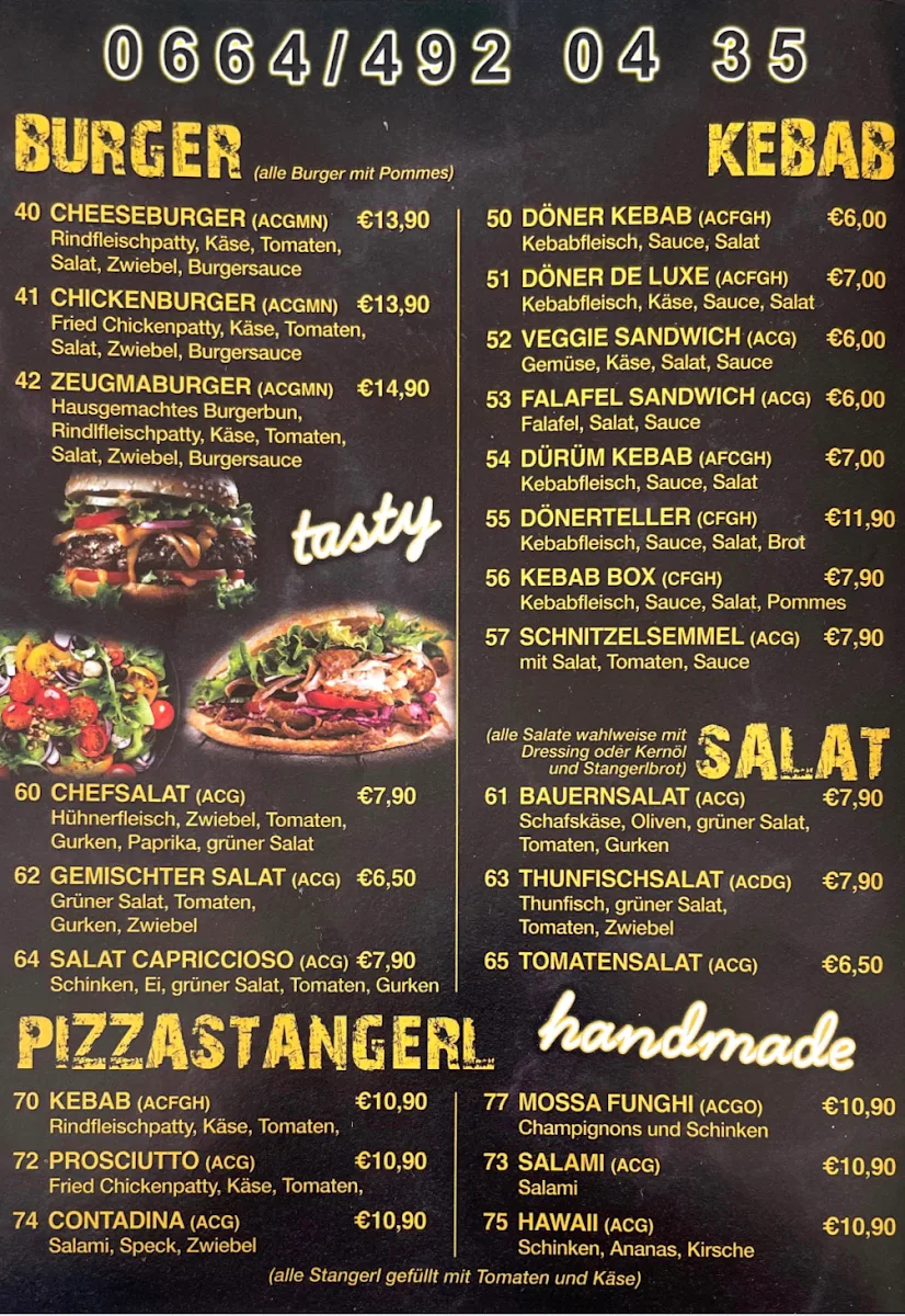 Speisekarte photo 2