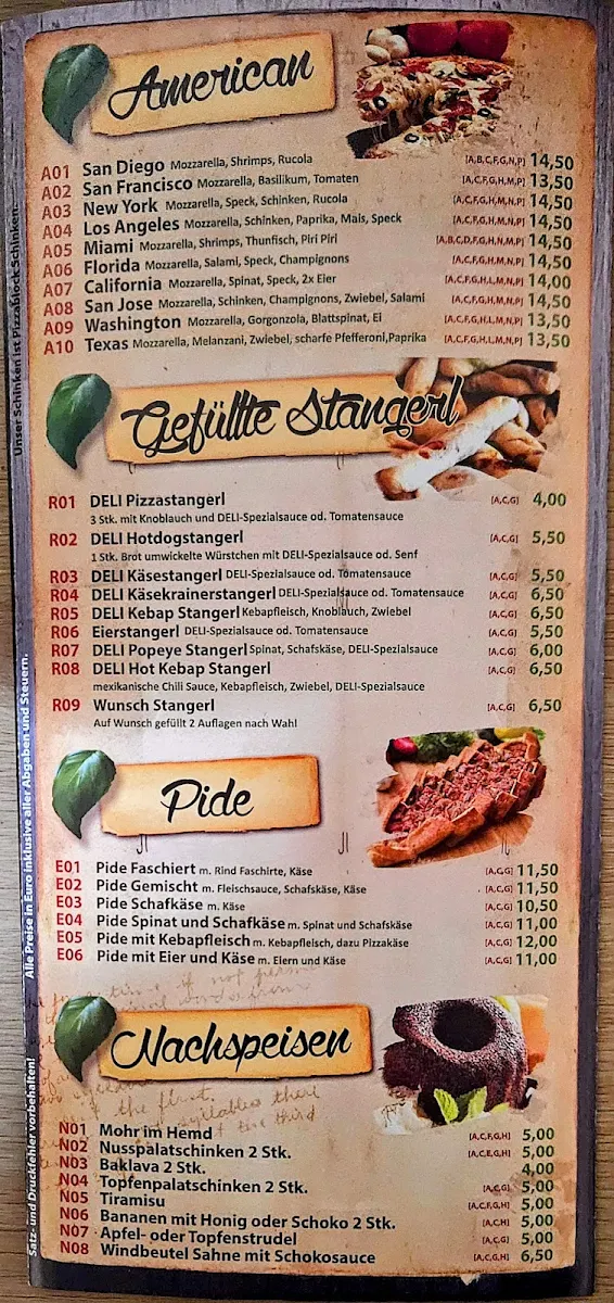 Speisekarte photo 1