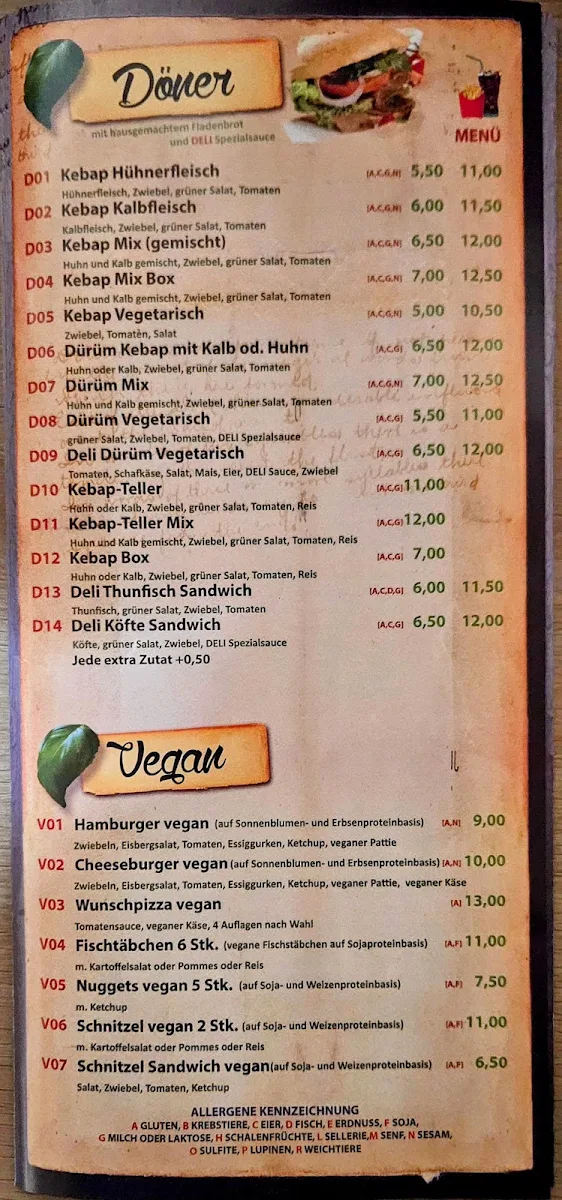 Speisekarte photo 3