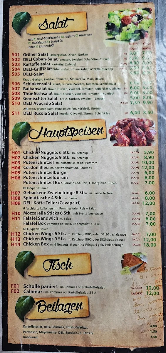 Speisekarte photo 5