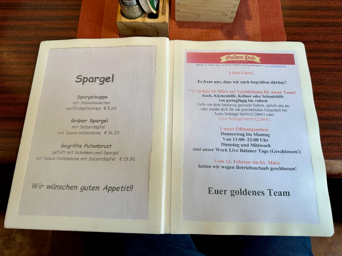 Speisekarte photo 4
