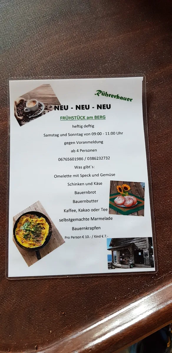 Speisekarte photo 1