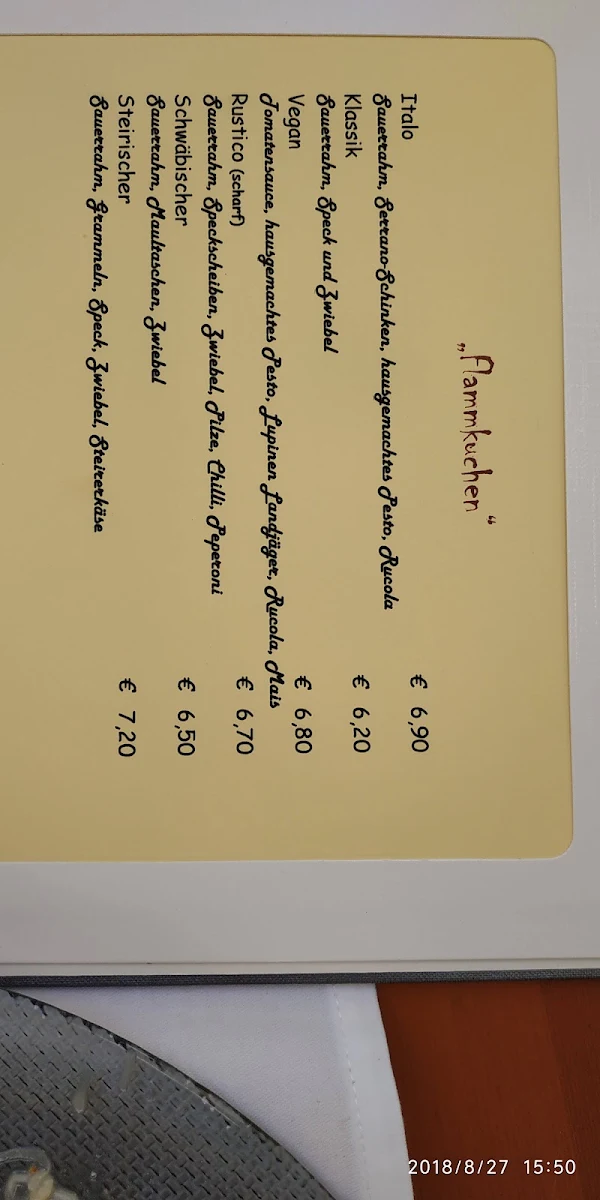 Speisekarte photo 2