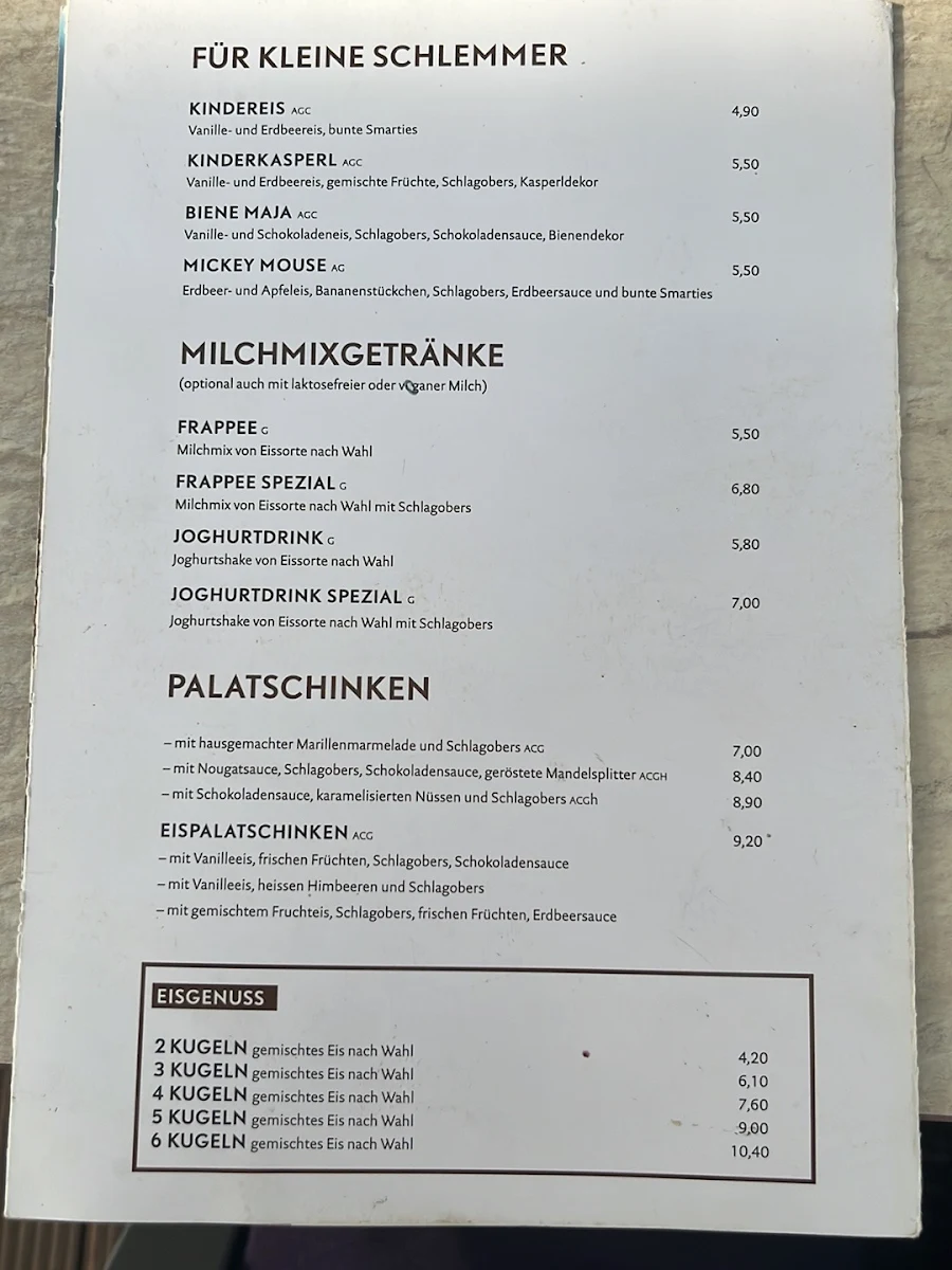 Speisekarte photo 2
