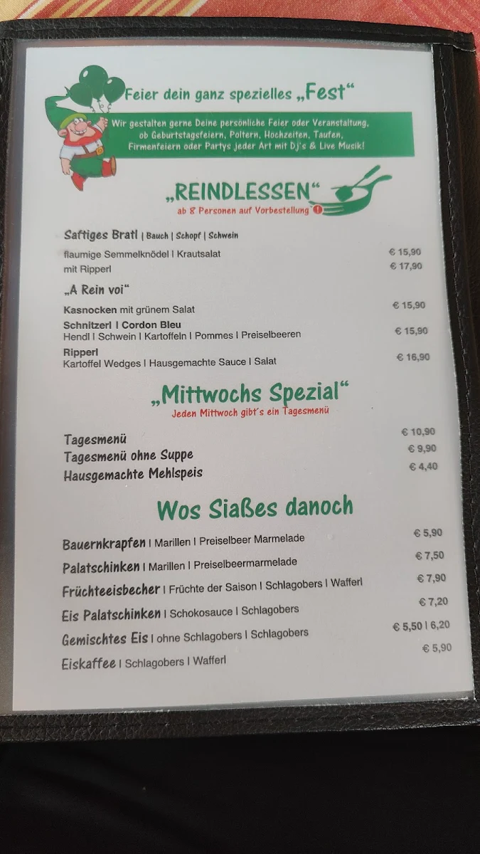 Speisekarte photo 1
