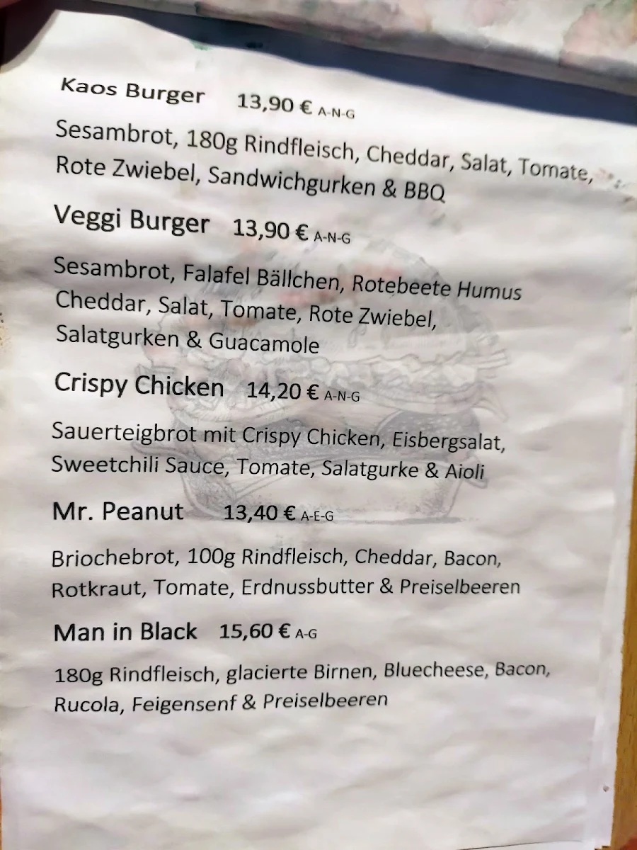 Speisekarte photo 1