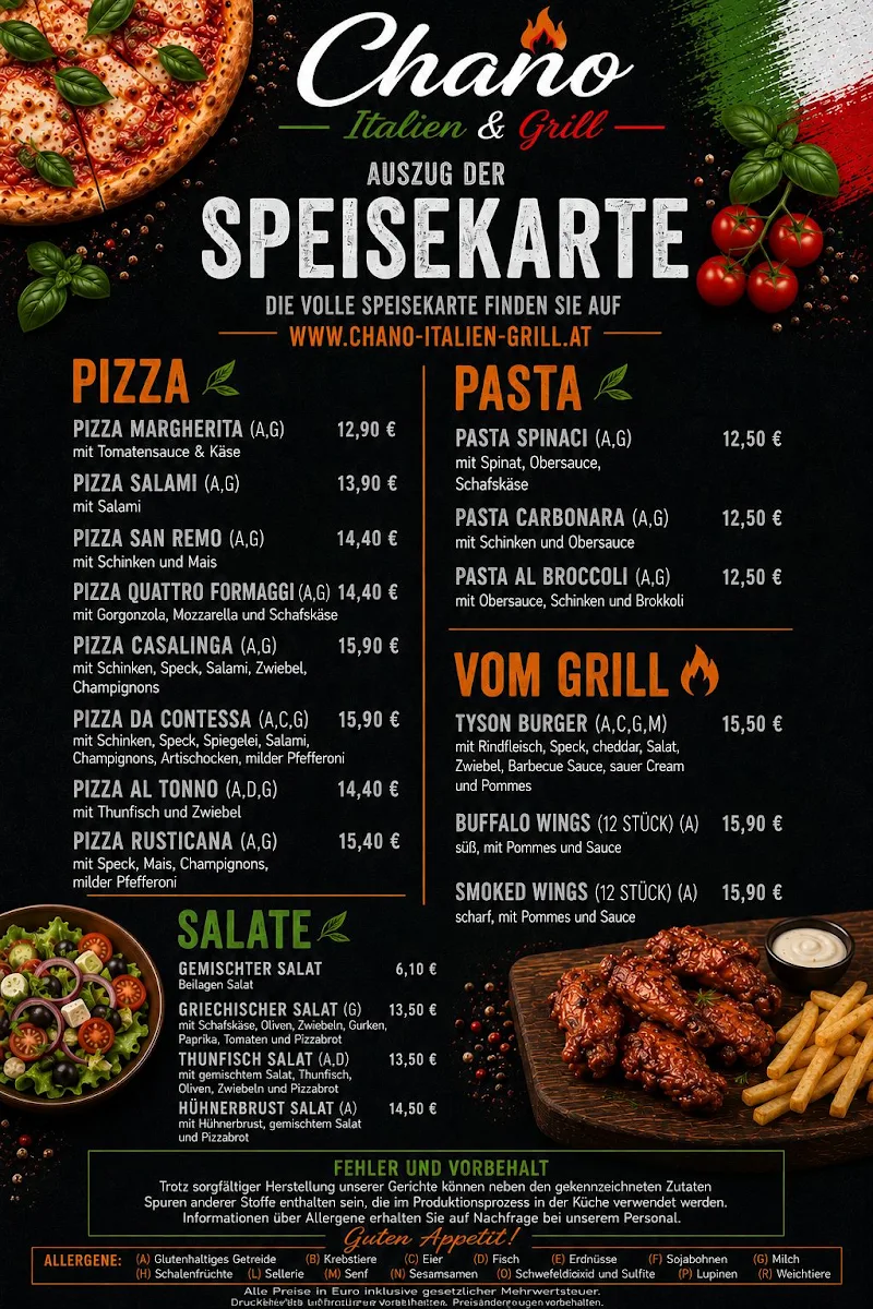 Speisekarte photo 1