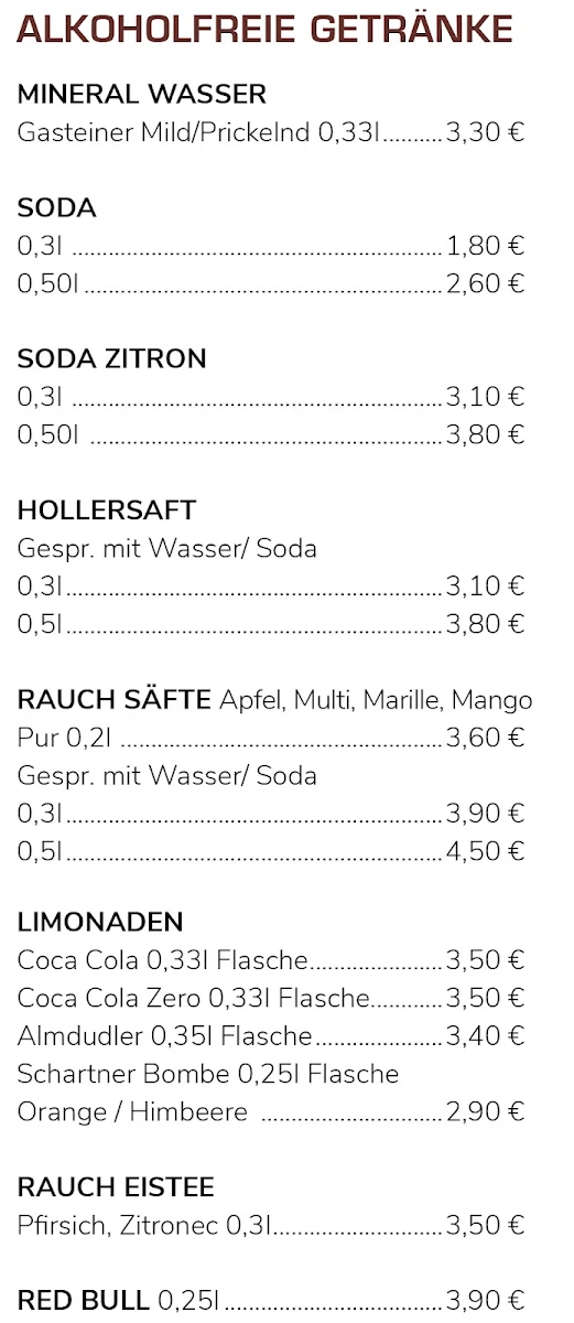 Speisekarte photo 5