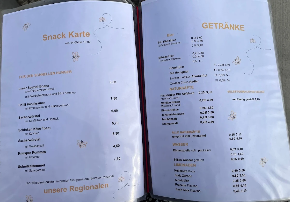 Speisekarte photo 1