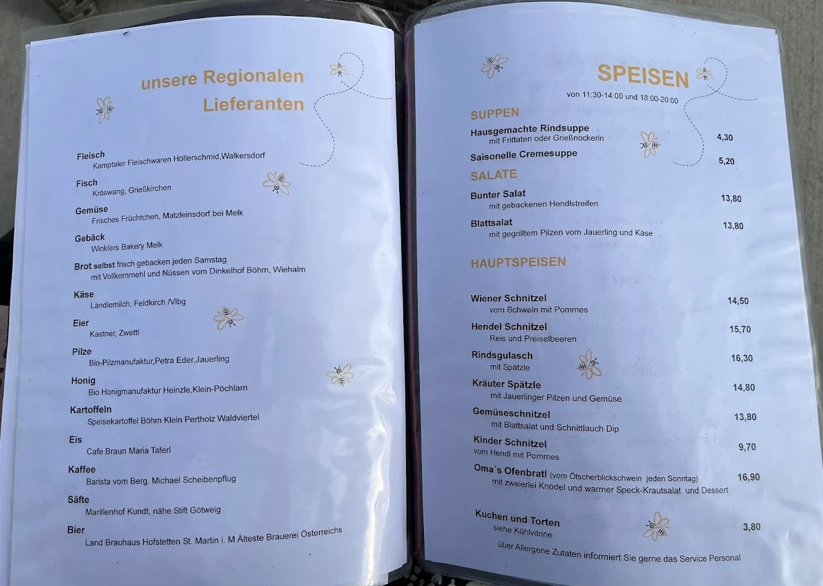 Speisekarte photo 2