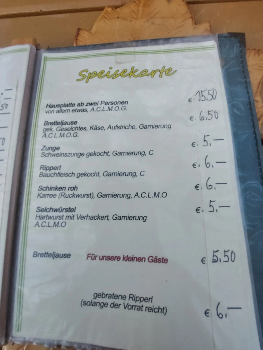 Speisekarte photo 5
