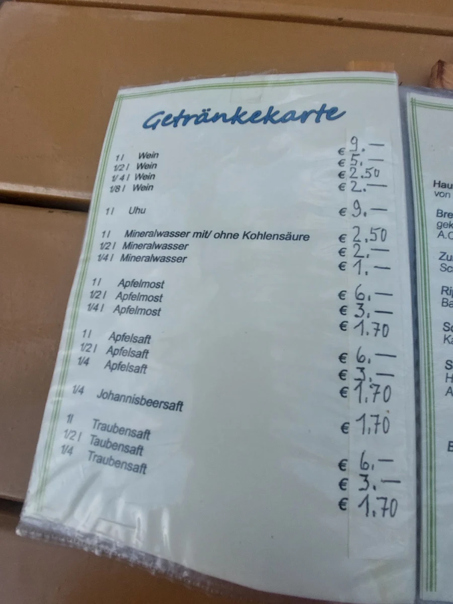 Speisekarte photo 6