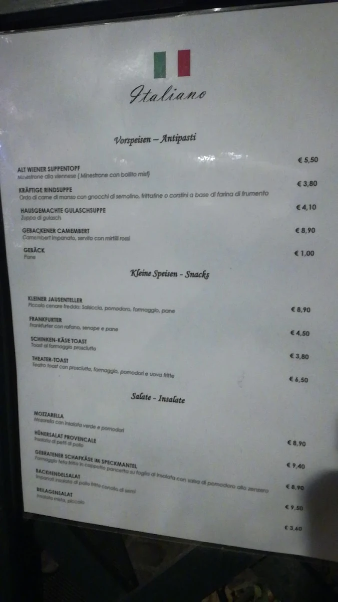 Speisekarte photo 1