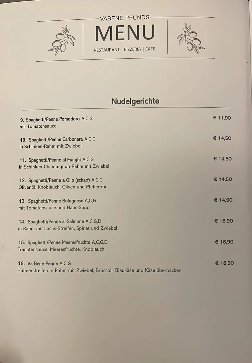 Speisekarte photo 5