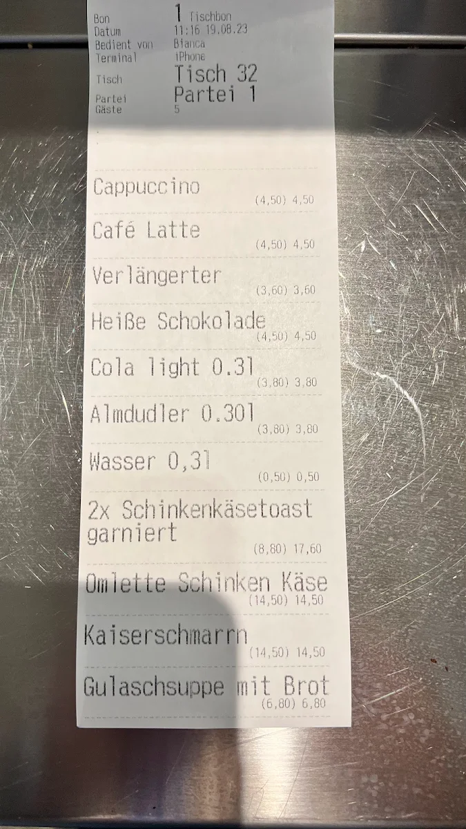 Speisekarte photo 3