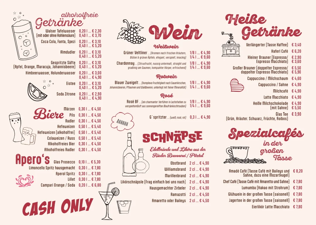 Speisekarte photo 1
