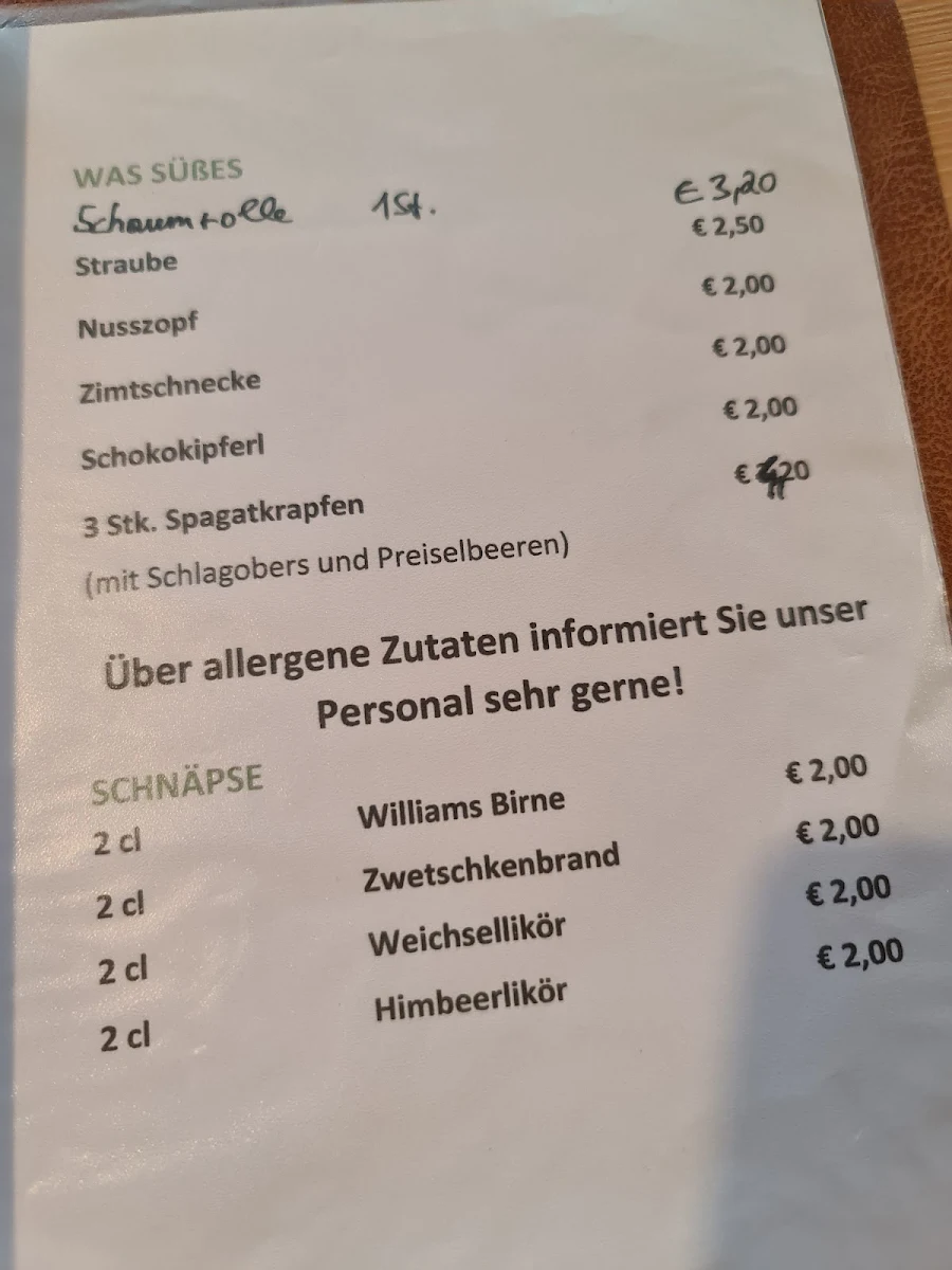Speisekarte photo 2