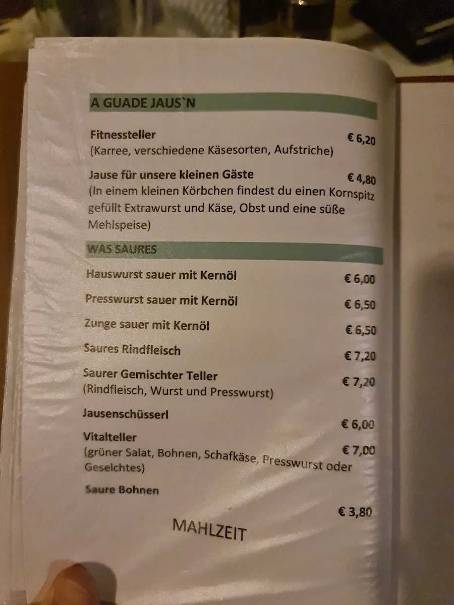Speisekarte photo 4