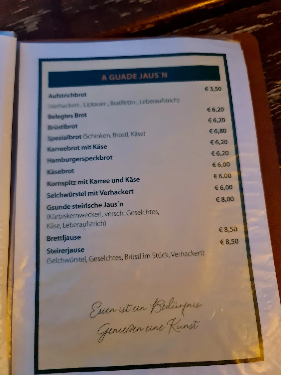 Speisekarte photo 9