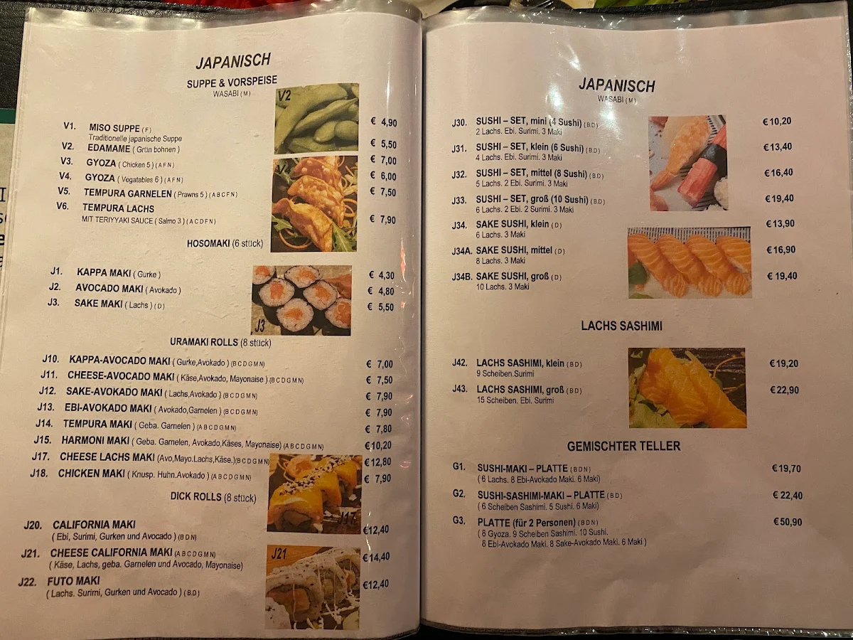Speisekarte photo 1