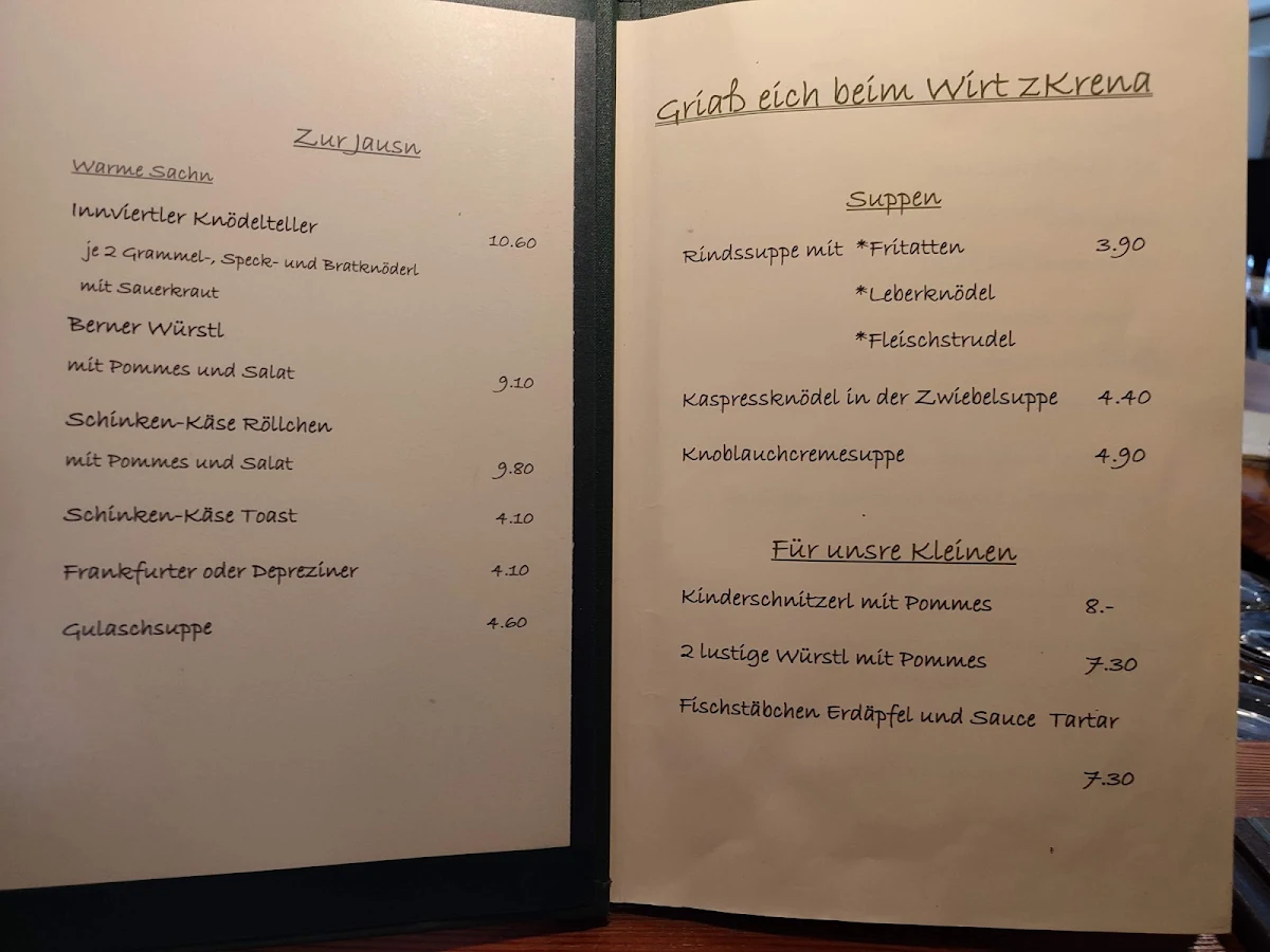Speisekarte photo 4