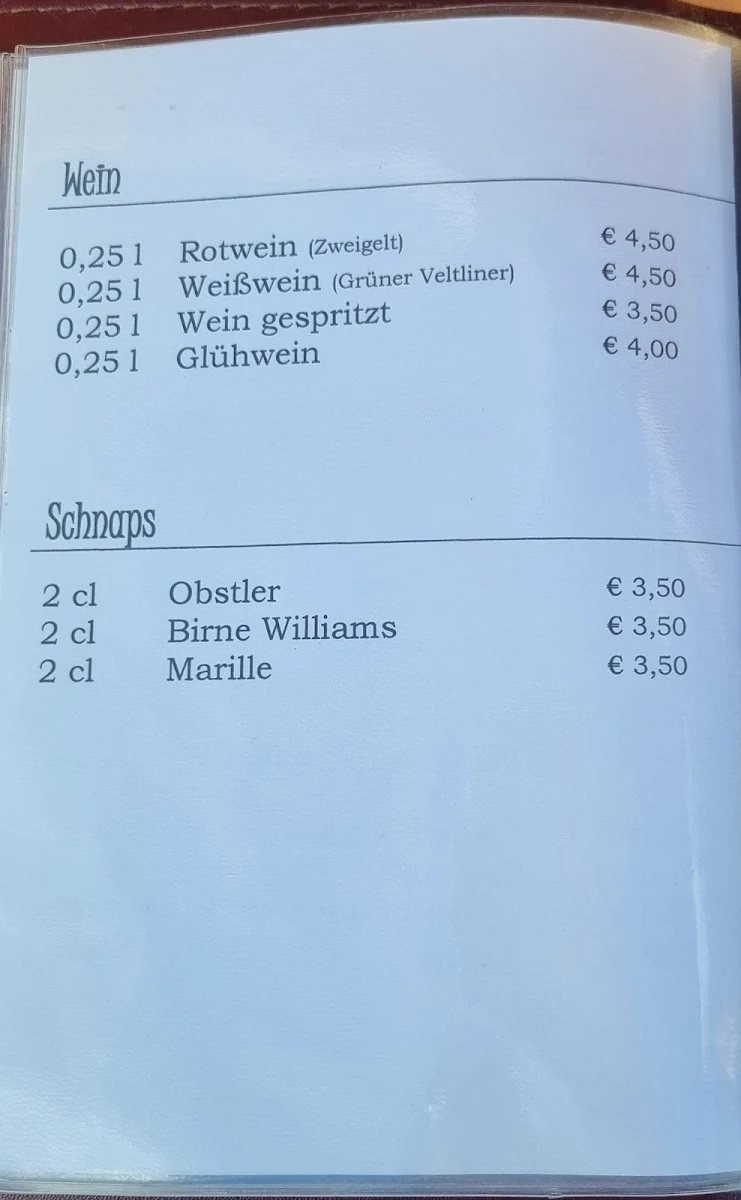 Speisekarte photo 4