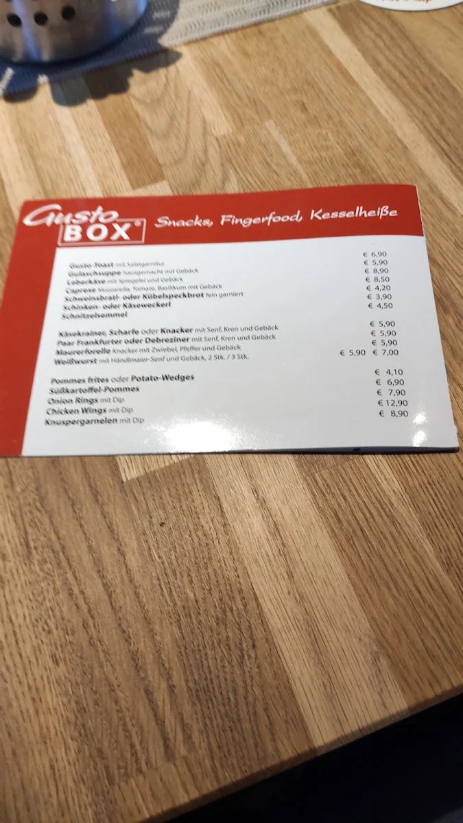 Speisekarte photo 3