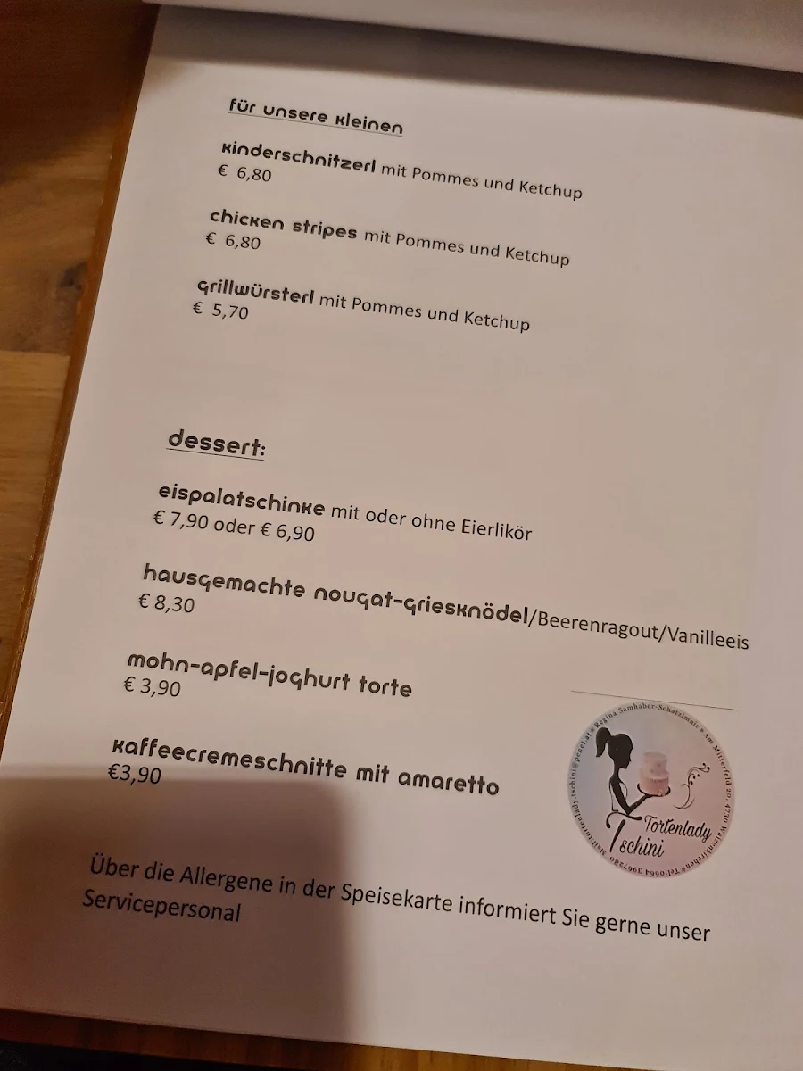 Speisekarte photo 3