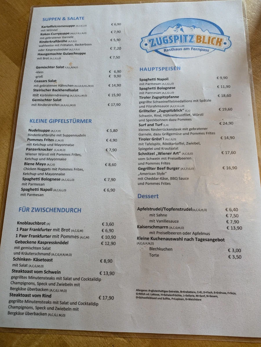 Speisekarte photo 4
