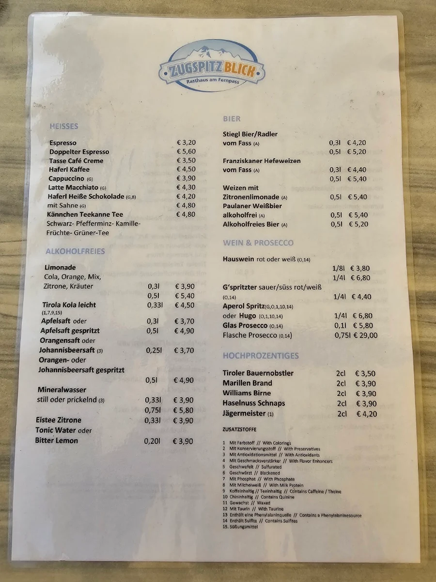 Speisekarte photo 8